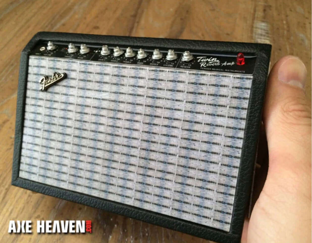 Miniature Fender Twin-Reverb Ornamental Amp Model