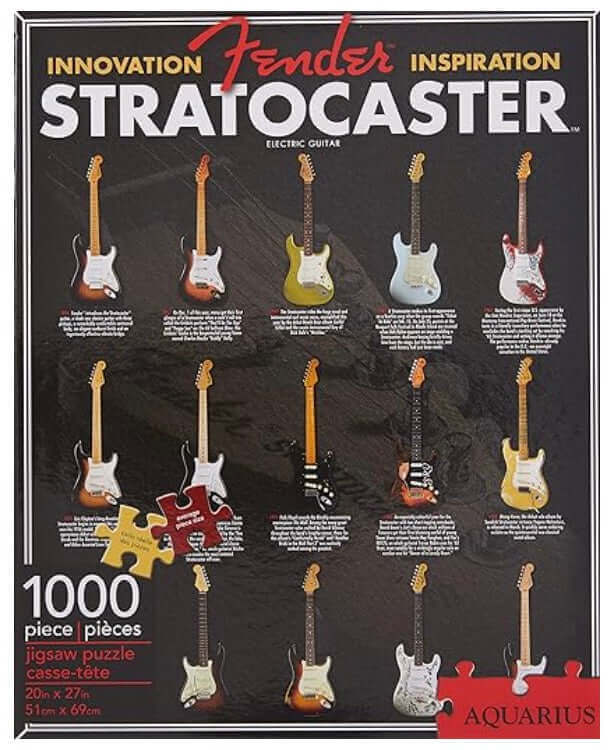 Fender Stratocaster 1000 Pieces Puzzle