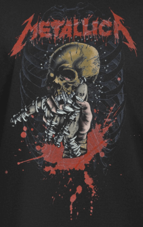 Metallica - Alien Birth T-Shirt Logo
