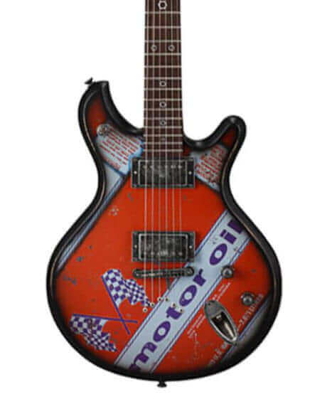 Stephen McSwain Cort Motor Oil - Fuel Series. Mini Guitar Replica.