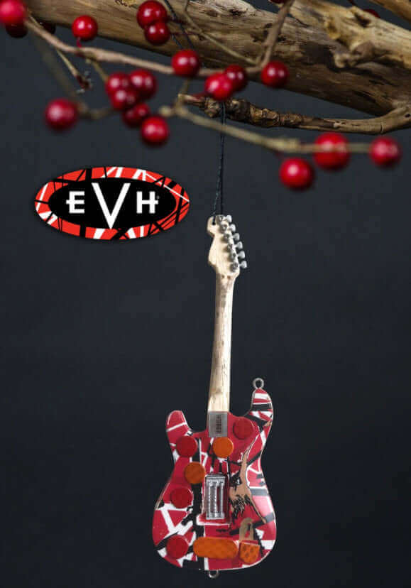 EVH Frankenstein Guitar Holiday Ornament