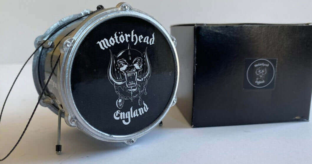Motorhead Drum Ornament 2.5