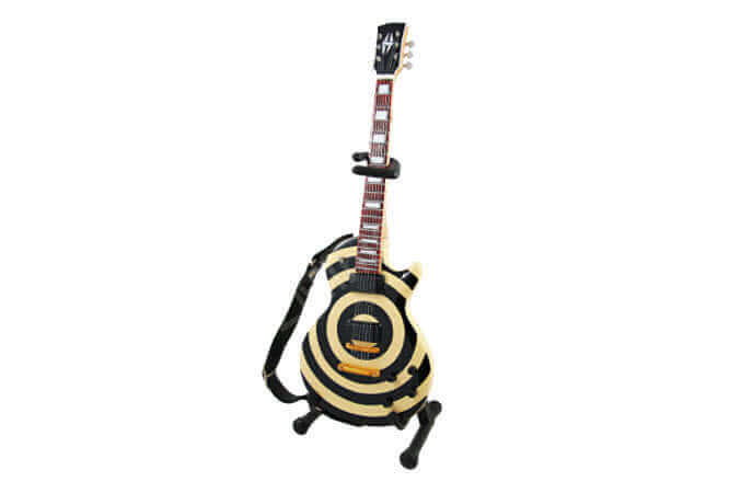 Zakk Wylde Miniature Cream & Black Bullseye